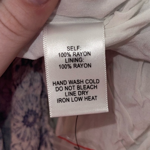 LULUS Blue White Printed Tie Front Maxi Romper Dress Small - Picture 12 of 12